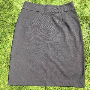 Black pencil skirt